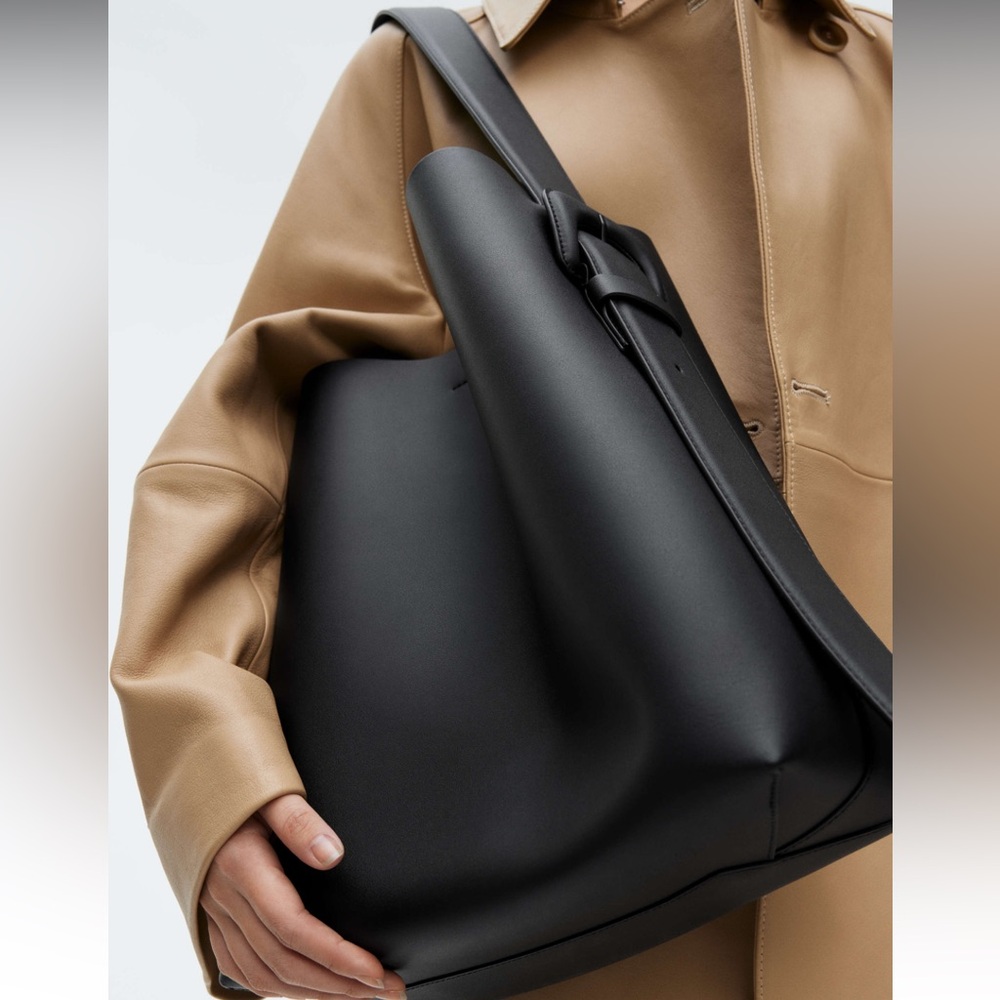 Arket Black Tote Bag